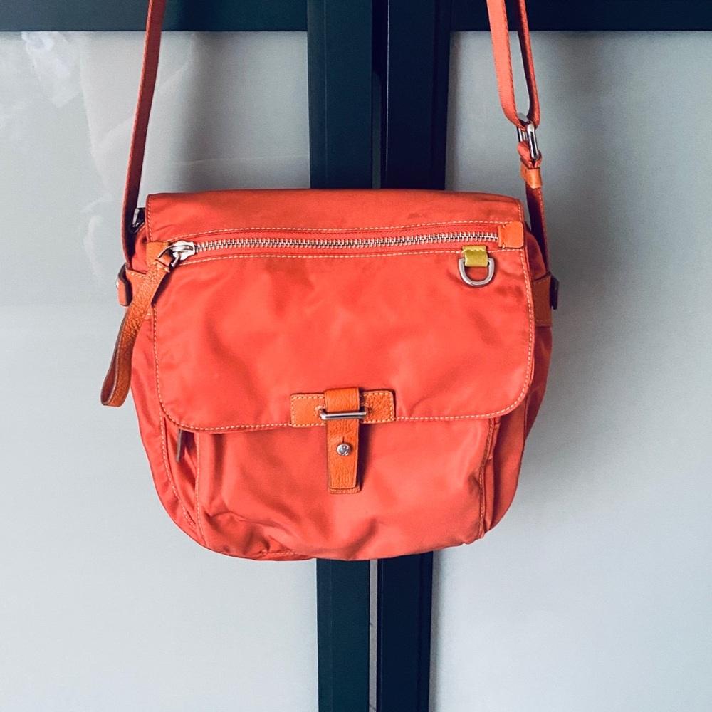Orange Crossbody Bag